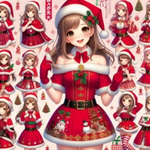 櫻坂46 2024年 クリスマスサンタ衣装 92枚セット コンプまで ...